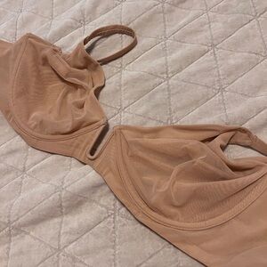 COPY - NWT SKIMS sheer mesh underwire Demi bra 38DD Clay